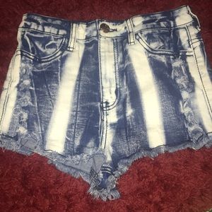Almost Famous high waisted jean shorts